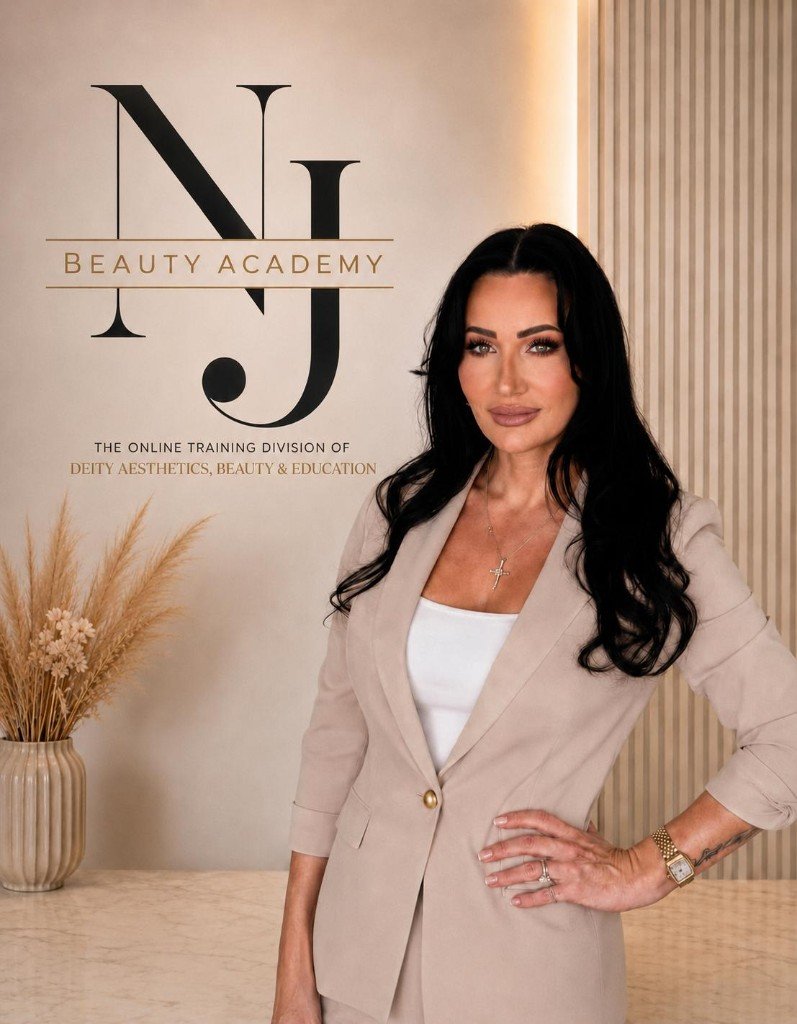 NJ Beauty Academy, the online training division of Deity Aesthetics, Beauty and Education